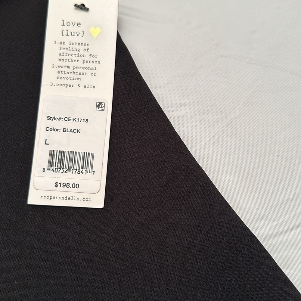 Cooper and Ella Matilda black shift dress - Picture 9 of 12